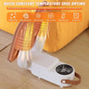 Portable Smart Multi-Functional Folding Shoe Dryer with Temperature Control