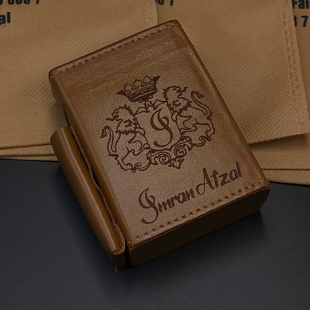 Leather Sutta Case with Holder