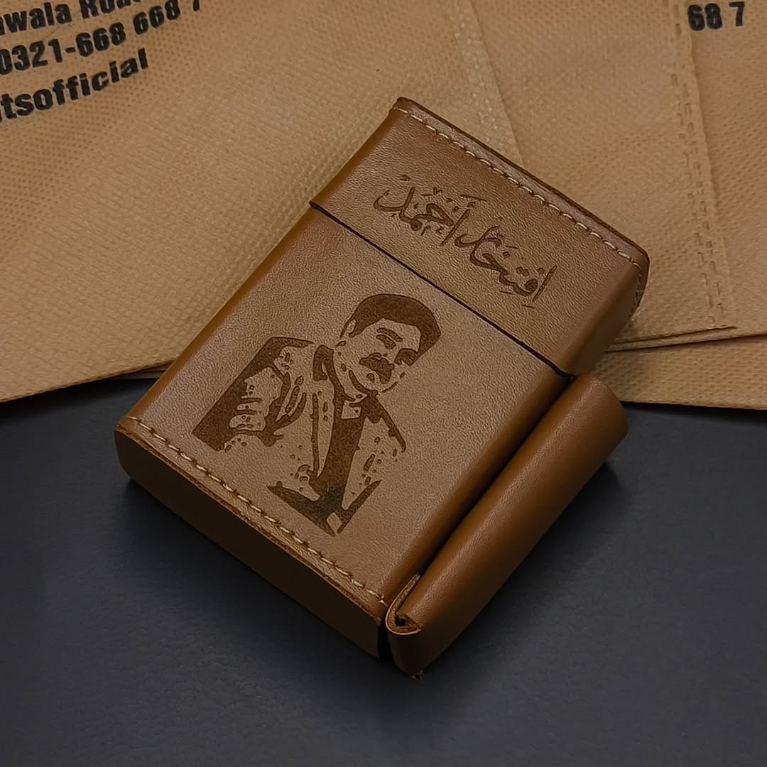 Leather Sutta Case with Holder