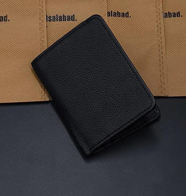 Premium Genuine Leather Card Holder – Slim & Minimalist Wallet for Men & Women