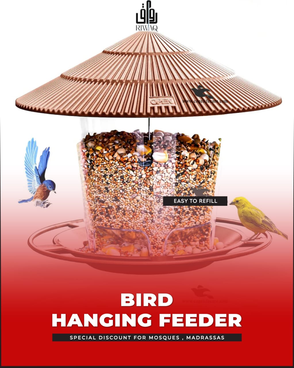 Bird Hanging Feeder (Your Sadqa e Jaaria )