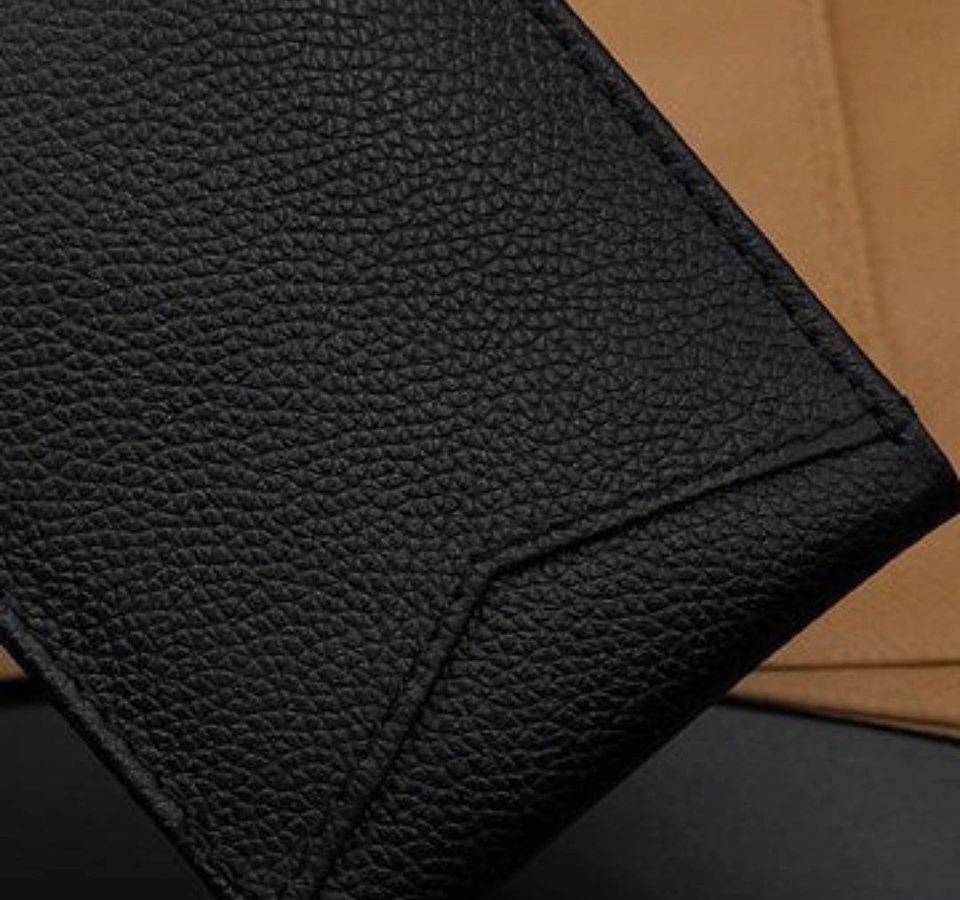 Premium Black Leather Wallet – Slim & Stylish
