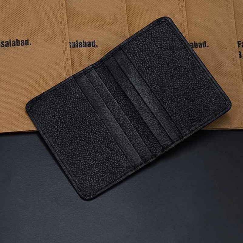 Premium Genuine Leather Card Holder – Slim & Minimalist Wallet for Men & Women
