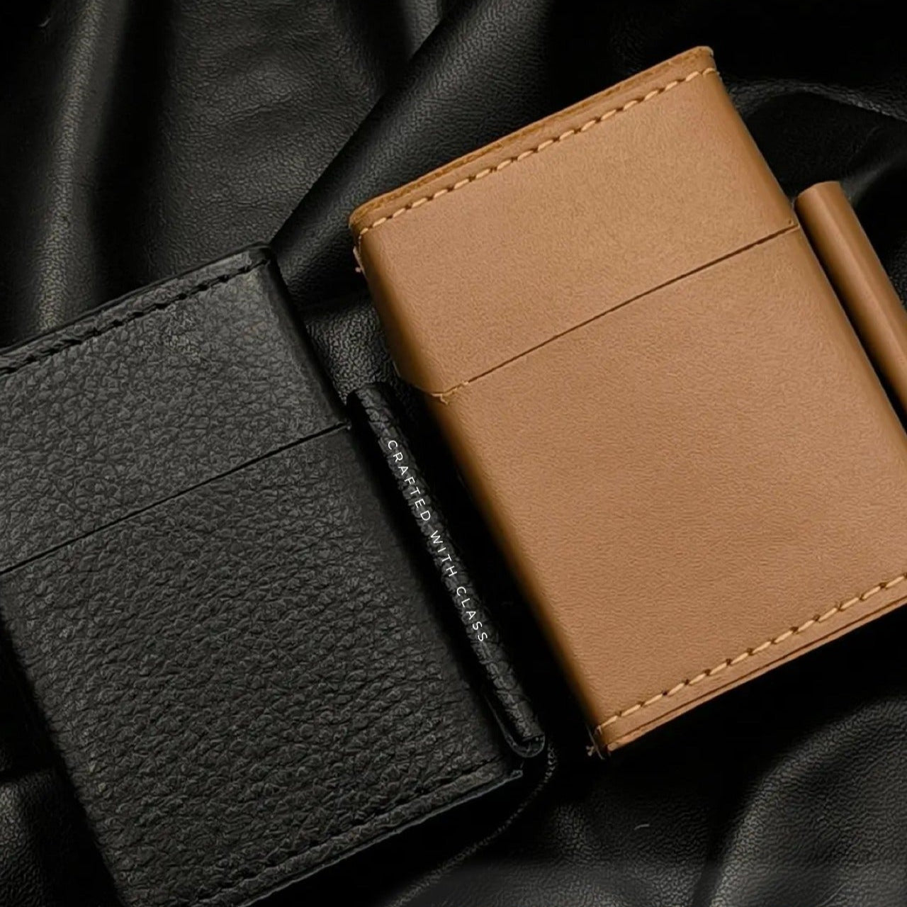 Leather Sutta Case with Holder